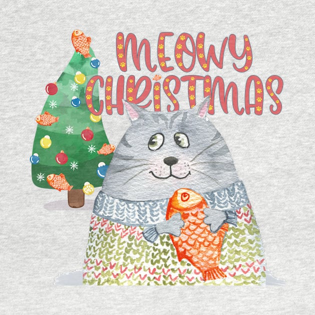 Meowy Christmas by Mama_Baloos_Place